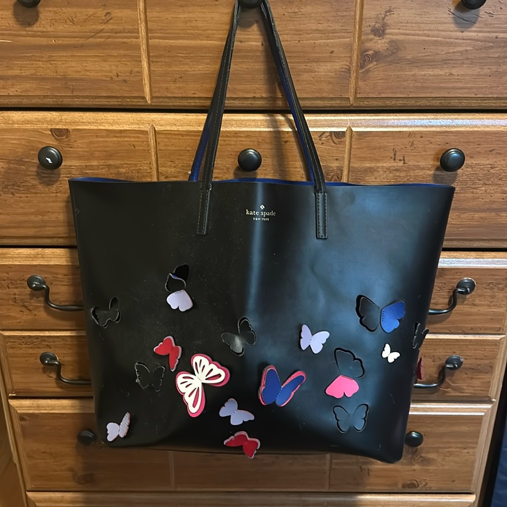 Kate spade butterfly tote